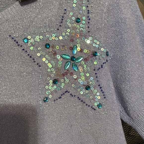 ⭐️RARE Y2K Vintage Moda International Victoria’s Secret Fitted Sweater - Picture 8 of 16